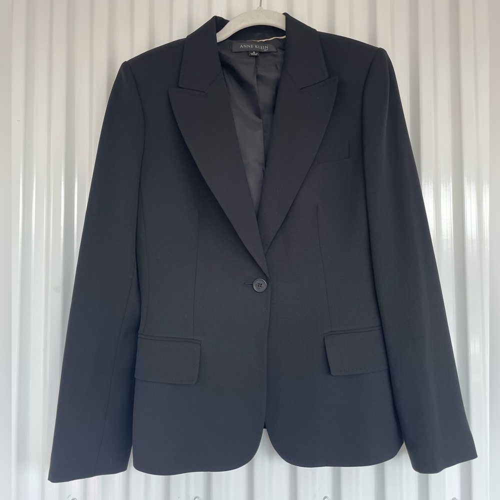 Anne Klein Women's Classic Black Suit Jacket